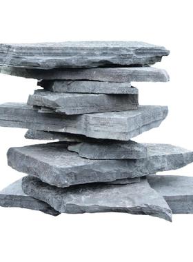 乌龟晒台diy的房子造景爬台高水位大型躲避洞千层石假山石材物语