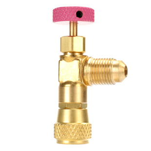 台湾进口炫翼空调安全加液阀R410加氟阀RR22加氟安全阀加液头工具