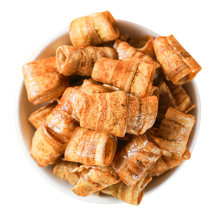 炭烤香蕉脆卷非油炸原味香蕉水果干酥脆解馋网红办公室休闲小零食