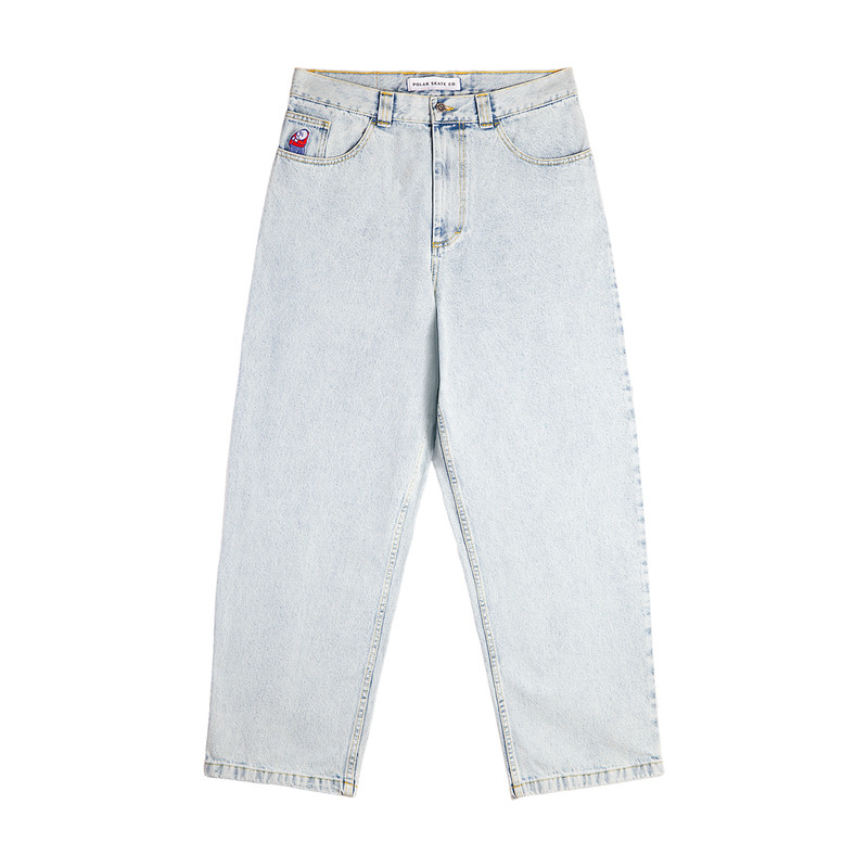 Polar Skate Co Big Boy Pants 经典logo宽松直筒街头滑板牛仔裤