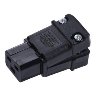 瑞士进口 舒特 4300.0921 发烧纯铜 英标电源线尾插 母头连接器