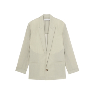 IT Philosophy di Lorenzo Serafini女装廓形微透西装夹克外套