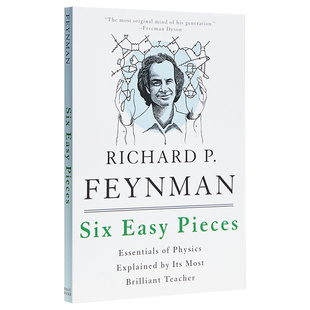 现货 英文原版 费曼讲物理：入门 Six Easy Pieces: Essentials of Physics Explained by Its Most Brilliant Teacher平装版