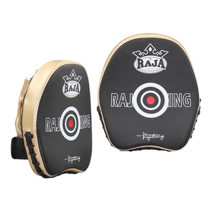 raja拳击手靶 真皮牛皮脚靶散打训练靶拳靶踢靶剃刀靶 泰拳靶腿靶