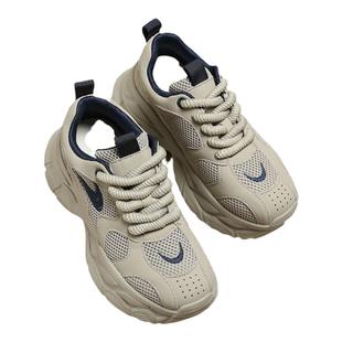 【赵露思同款】内增高老爹鞋女2026年超火爆款厚底女款运动休闲鞋