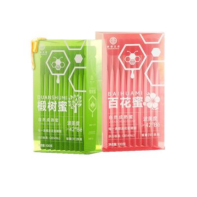 100%纯蜂蜜独立包装天然椴树蜜
