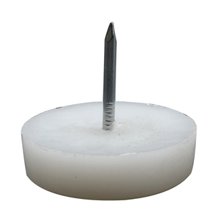 家具塑料地脚钉加厚尼龙防潮防滑增高橱柜桌椅沙发地脚垫白色地钉