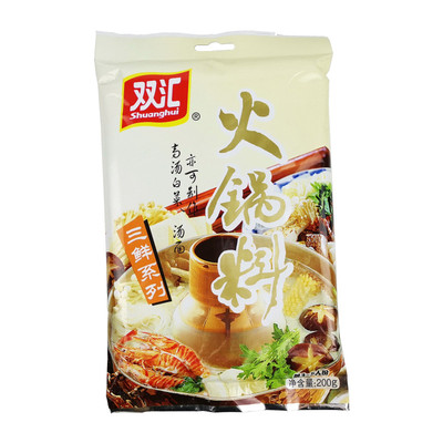 双汇三鲜火锅底料涮羊肉海鲜蔬菜