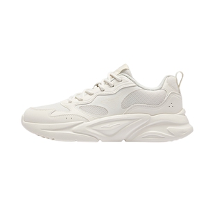 鸿星尔克狂澜3休闲鞋女鞋春季新款厚底增高软底百搭运动鞋跑步鞋