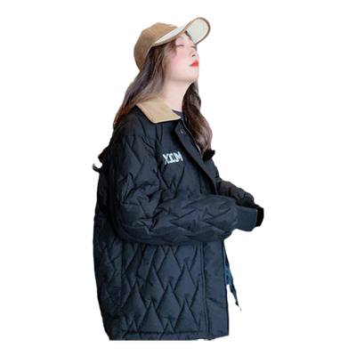 和锋金羽短款棉服外套