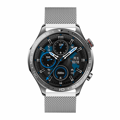 适用荣耀手表5pro表带金属磁吸4Pro米兰尼龙5Ultra腕带GS3i男士GS4商务GSPro智能Magic2运动ES高级质感透气