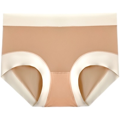 60支莫代尔内裤女夏季纯棉抗菌透气档日系少女无痕冰丝薄款三角裤