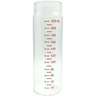 BUN贝优能玻璃奶瓶双层安全防爆宽口径内胆盖子120ml180ml220ML