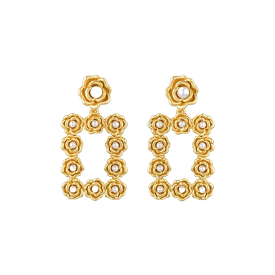 【张含韵同款】LELOUP山茶花耳环