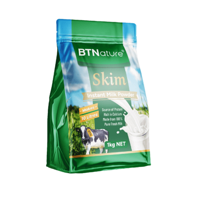 脱脂牛奶粉澳新原装进口高钙田亮同款贝特恩蓝一号官方官方旗舰店