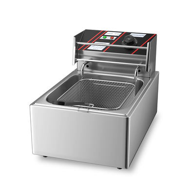 魅厨炸锅油商用摆摊单缸恒温炸油条炸串专用锅油炸机电炸锅电炸炉