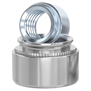 压铆螺母 CLS=304不锈钢 SP=不锈铁 S=镀锌 钣金卯压板滚花螺丝帽