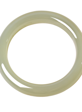 凤飞凰和田玉晴水冰润手镯