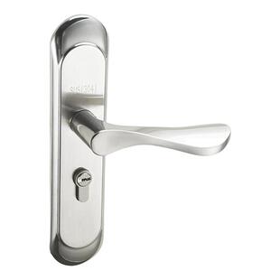 卧室门锁全套家用通用型门锁旧免改孔门换锁具老式门把手静音门锁