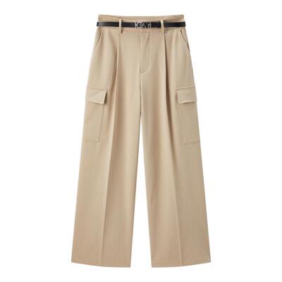 斯文PEACEBIRD/太平鸟直筒工装裤