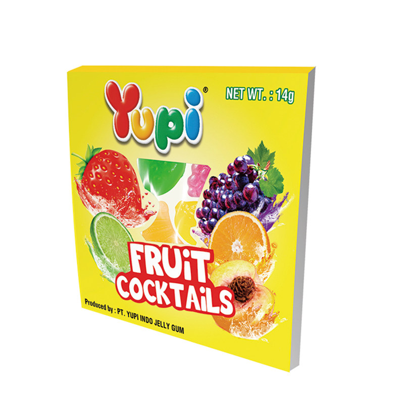 YUPI优皮印尼软糖果汁糖QQ橡皮糖