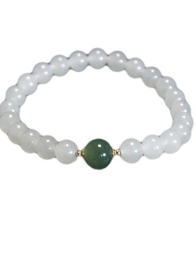 一朵时光羊脂白玉和田玉手串手链