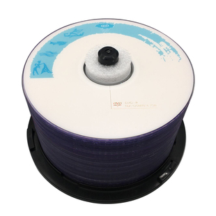 包邮 紫光 DVD+R/DVD-R 16X 4.7G 桶装50片刻录光盘 空白光盘正品