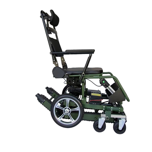 凭果可爬楼梯电动轮椅上下楼梯神器老年人残疾爬楼轮椅轻便折叠