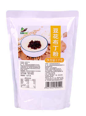 采集茶香豆花布丁粉1kg网红甜品