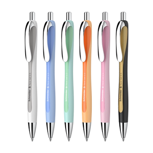 德国进口schneider施耐德多姿Rave 中性笔高颜值 小众ins风 速干考试学生办公签字按动水笔可换芯G2笔芯0.5mm