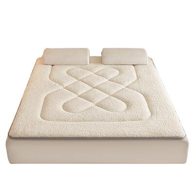 洁丽雅牛奶绒床垫软垫床褥子