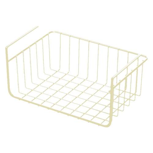 桌下收纳架厨房置物架宿舍挂篮好物书挂衣柜分层隔板桌面挂架神器