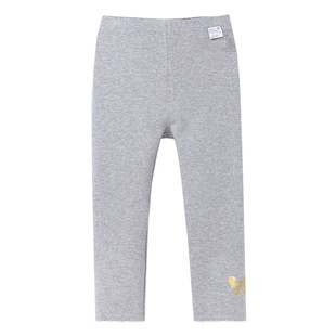 【5A级抗菌】安奈儿童装女童针织打底裤秋新款弹力TG536565