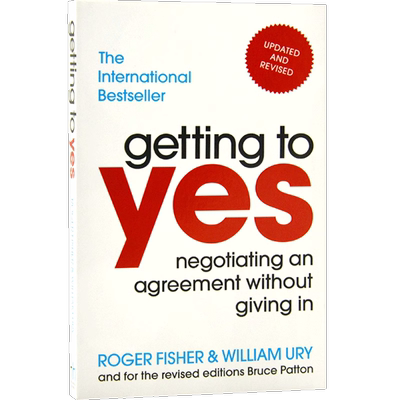 现货 谈判力 达成共识 Getting to Yes 英文原版 Roger Fisher 罗杰.费希尔 可读性和实用性商业谈判指南 商务谈判 人际关系