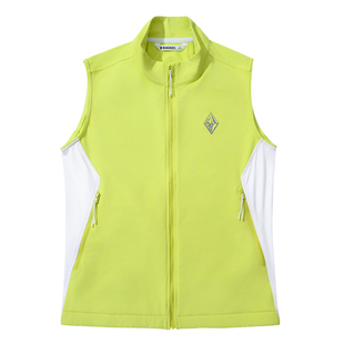 黑冰户外抓绒马甲女滑雪速干中间层抗静电轻薄保暖运动背心1108