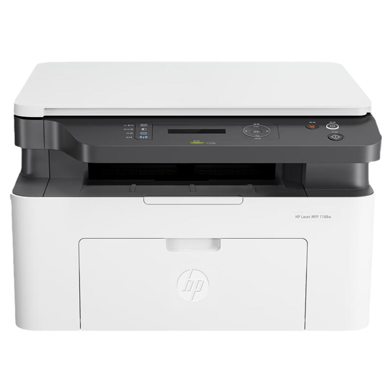 hp惠普1188w1136w116w115w黑白激光打印复印一体机家用小型办公