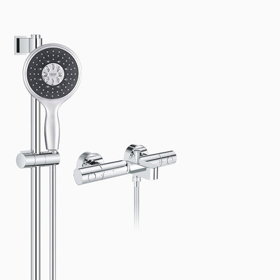 智能恒温进口明装手持花洒头