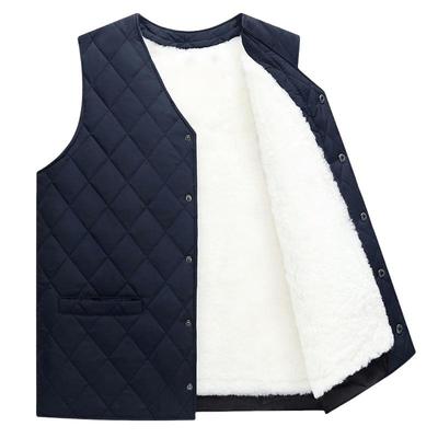 棉天鹅皮毛一体羊皮马甲直发代发