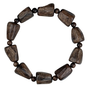 天然高端芽庄奇楠沉香手串沉水级香木棋楠珠子随形佛珠女男款手链