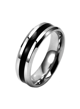 陨星男女不锈钢时尚不掉色戒指潮