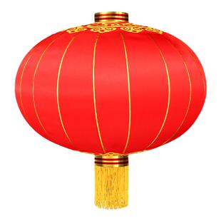 大红灯笼国庆节日装饰户外防水绸布铁口广告灯笼定制婚庆结婚灯笼
