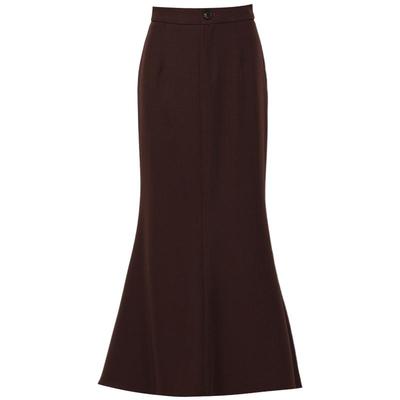 DPLAY鱼尾裙垂感西装面料