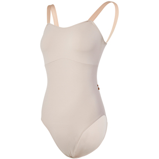 小茉莉体操服女V领吊带连体服成人芭蕾舞练功服夏新品舞蹈形体服