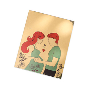 A4纸收藏本孕检资料册 孕检单收纳 产检报告收纳 记录宝宝成长册