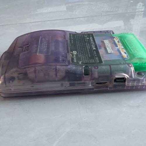 （请询价）任天堂Game Boy Color 紫色透明款，日版原装，极