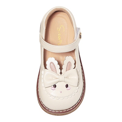 斯纳菲女童洛丽塔软底皮鞋