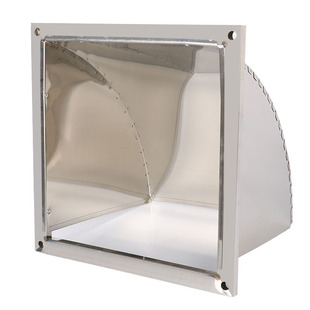 304不锈钢防雨罩出风口排风罩油烟机罩挡雨板防风盖 外墙通用帽子