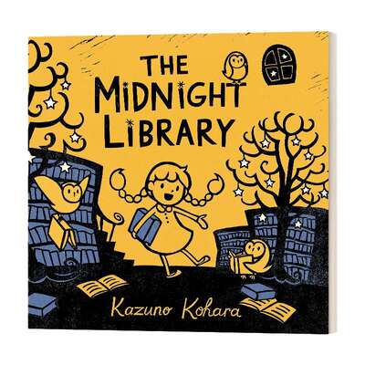 精装 英文原版绘本 Midnight Library 午夜图书馆 英文版 进口英语原版书籍儿童图书