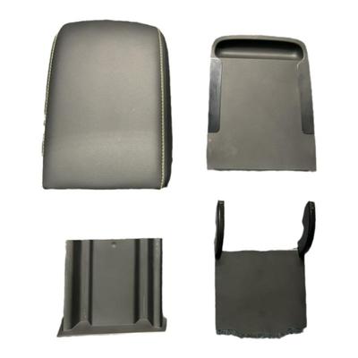 捷达VS5VS7改装扶手箱盖带伸缩 高配真皮伸缩扶手箱送安装工具