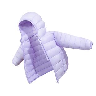 班尼路童装女童棉服秋冬款儿童冬装保暖外套女大童轻薄连帽棉袄P